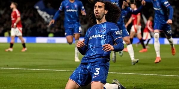 Marc Cucurella Bantu Chelseaunci Posisi Kelima, Manchester United tersungkur di Stamford Bridge