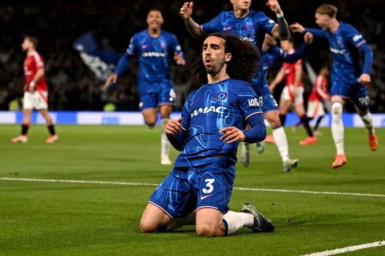 Marc Cucurella Bantu Chelseaunci Posisi Kelima, Manchester United tersungkur di Stamford Bridge