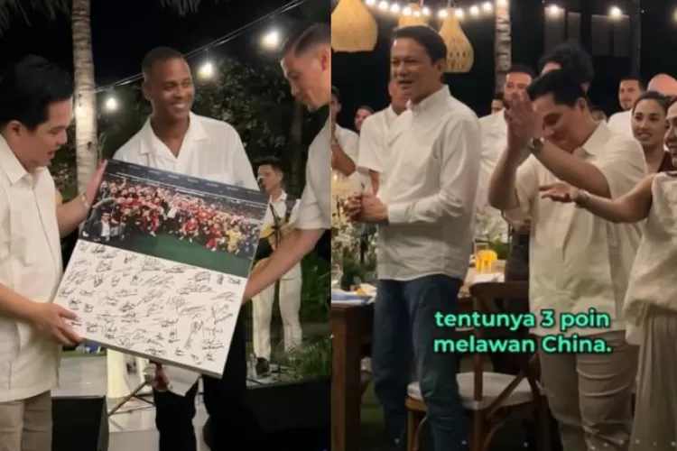 Janji Dari Klubervit-Marselino Hibur Erick Thohir dengan 3 Poin Sebelum Garuda Bertemu China di GBK