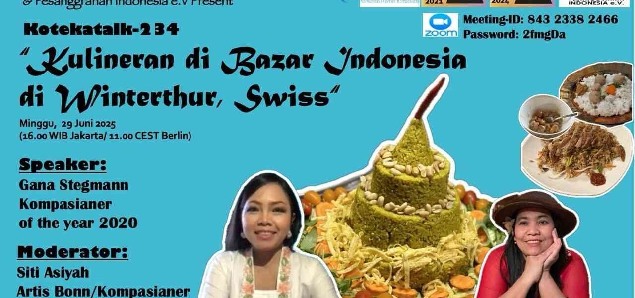 Kotekatalk-234: Kuliner Nusantara di Bazaar Switzerland