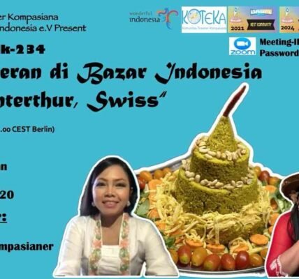 Kotekatalk-234: Kuliner Nusantara di Bazaar Switzerland