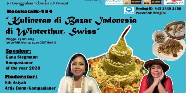 Kotekatalk-234: Kuliner Nusantara di Bazaar Switzerland